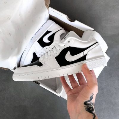 بزودی! ( پیش خرید از طریق واتساپ یا تلگرام 09178830512 ) Nike air jordan 1 low panda