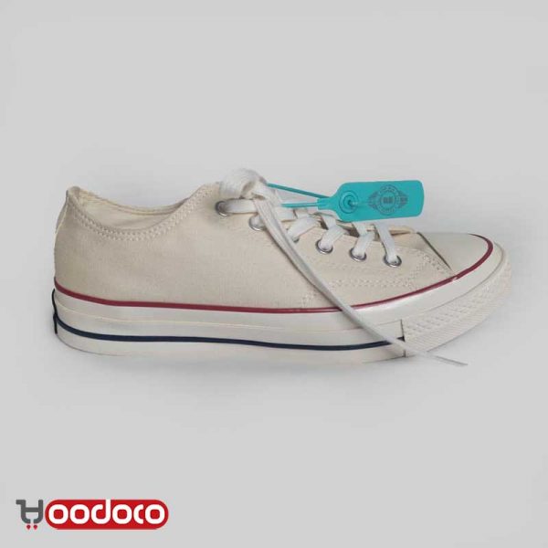 کتانی کانورس آل استار ۱۹۷۰ بدون ساق کرمی Converse all star 1970 low cream