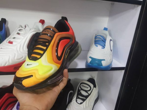 نایک ایرمکس ۷۲۰ نارنجی مشکی Nike airmax 720 orange black