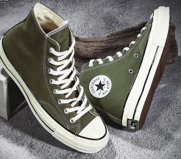 کتانی کانورس آل استار ۱۹۷۰ ساقدار سبز یشمی Converse all star 1970 high green