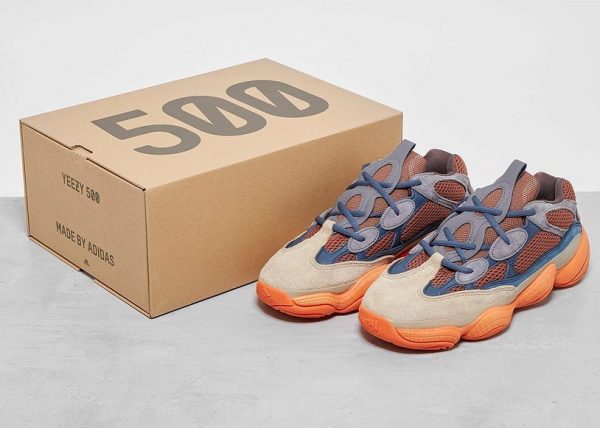 آدیداس یزی ۵۰۰ نارنجی Adidas yeezy 500 orange