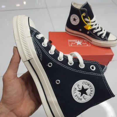 کانورس آل استار ۱۹۷۰ ساقدار مشکی Converse all star 1970 black