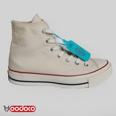 کتانی کانورس آل استار ۱۹۷۰ ساقدار کرمی Converse all star 1970 high cream