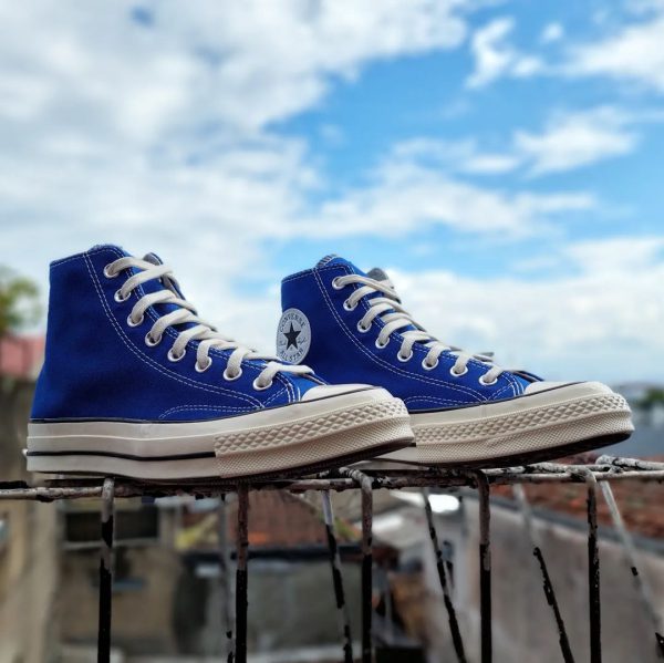 Converse all star 1970 blue کانورس آل استار ۱۹۷۰ ساقدار آبی