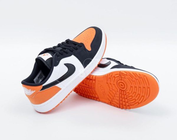 نایک جردن 1 نارنجی روشن بدون ساق Nike air jordan 1 low orange